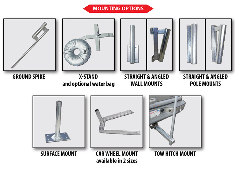 Custom Feather Flag Example 3